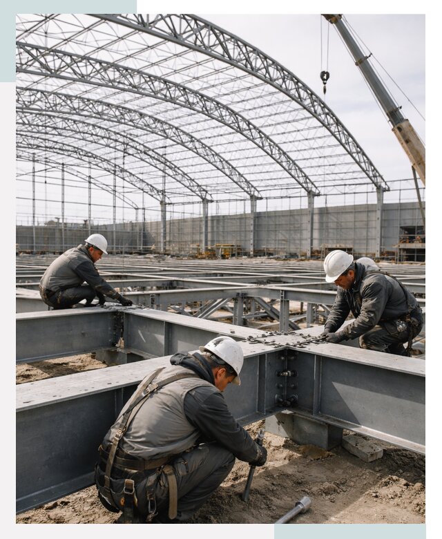 Крытый футбольный манеж в Мичуринске от 92151 р. | СтальСтрой